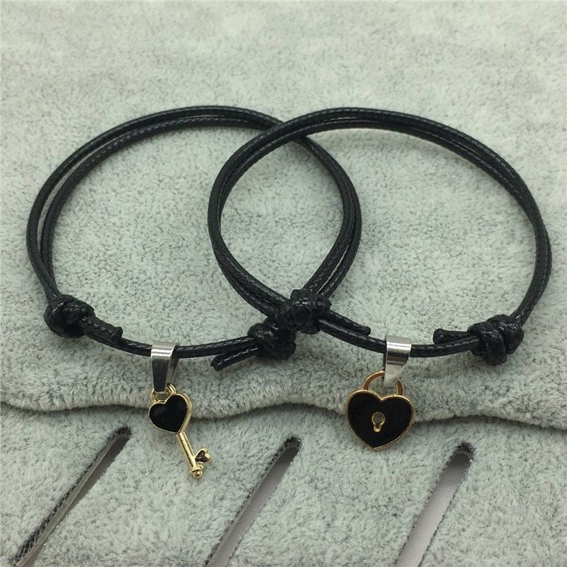 Key Love Armband / Love key couple Bracelet - ❤️Princess Store❤️