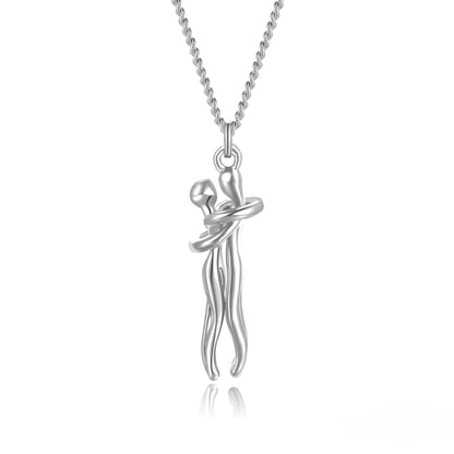 Hug Necklace – Symbol der Unzertrennlichkeit für Paare / Halskette - ❤️Princess Store❤️