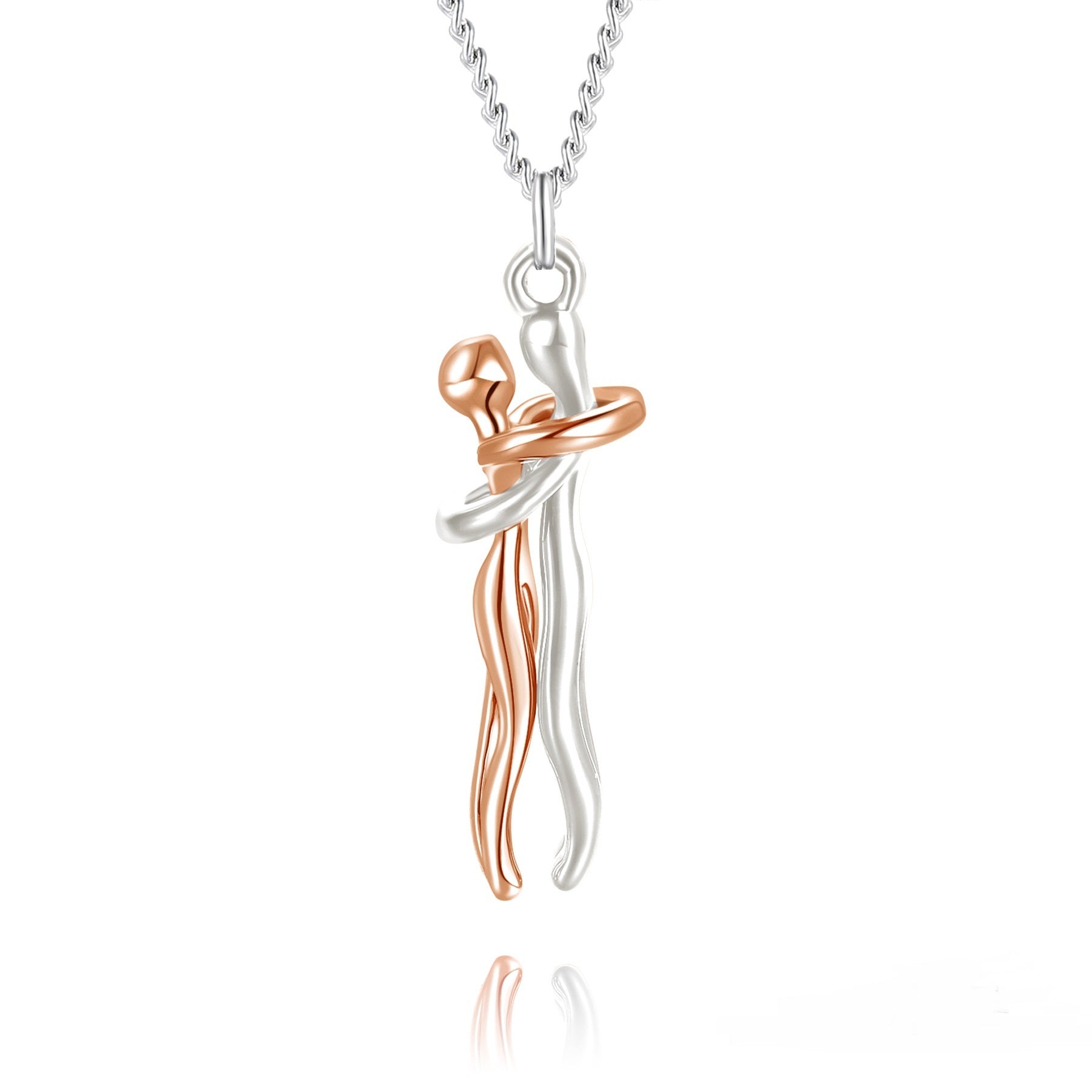 Hug Necklace – Symbol der Unzertrennlichkeit für Paare / Halskette - ❤️Princess Store❤️