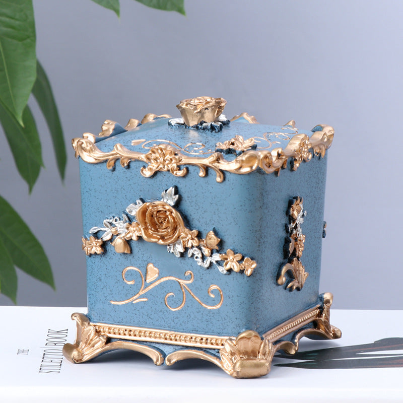 European Style Toothpick Box Cotton Swab Box Storage Box Creative Toothpick Holder - ❤️Princess Store❤️