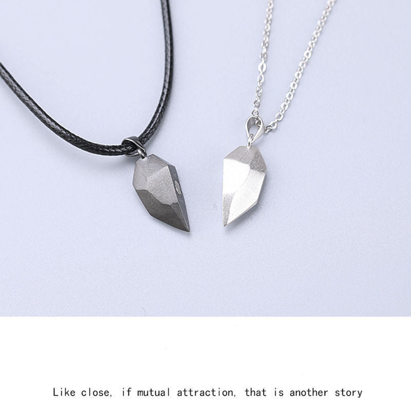 Couple Stitching New Product Couple Necklace Stone - ❤️Princess Store❤️