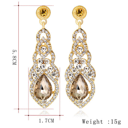 Fashion European and American bride earrings - ❤️Princess Store❤️