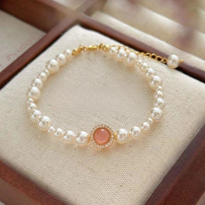 Pearl Clover Bracelet Exquisite Bracelet - ❤️Princess Store❤️