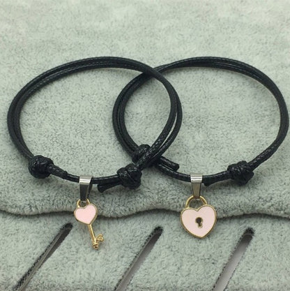 Key Love Armband / Love key couple Bracelet - ❤️Princess Store❤️