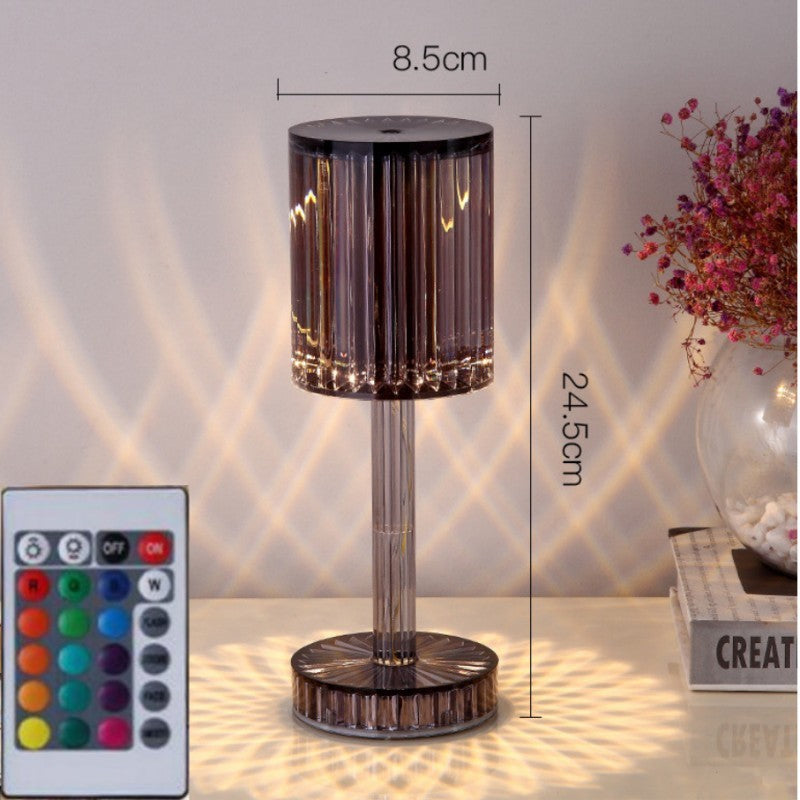 New Crystal Table Lamp - Romantic LED Night Light for Elegant Home Decor - ❤️Princess Store❤️