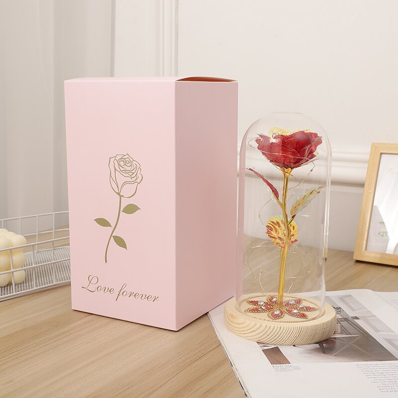 Infinity rose, limitless rose, rose im glas - ❤️Princess Store❤️