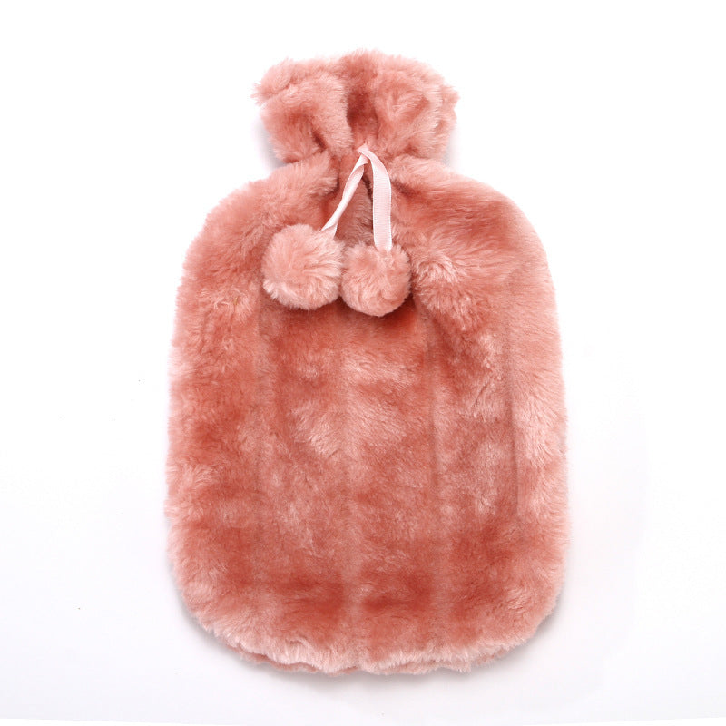 New Rubber Hot Water Bag PVC Plush Cover - ❤️Princess Store❤️