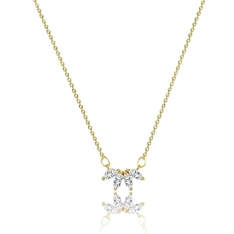 Minimalistische Lotusblüten-Halskette – Funkelnder Modeschmuck für Damen und Mädchen - ❤️Princess Store❤️