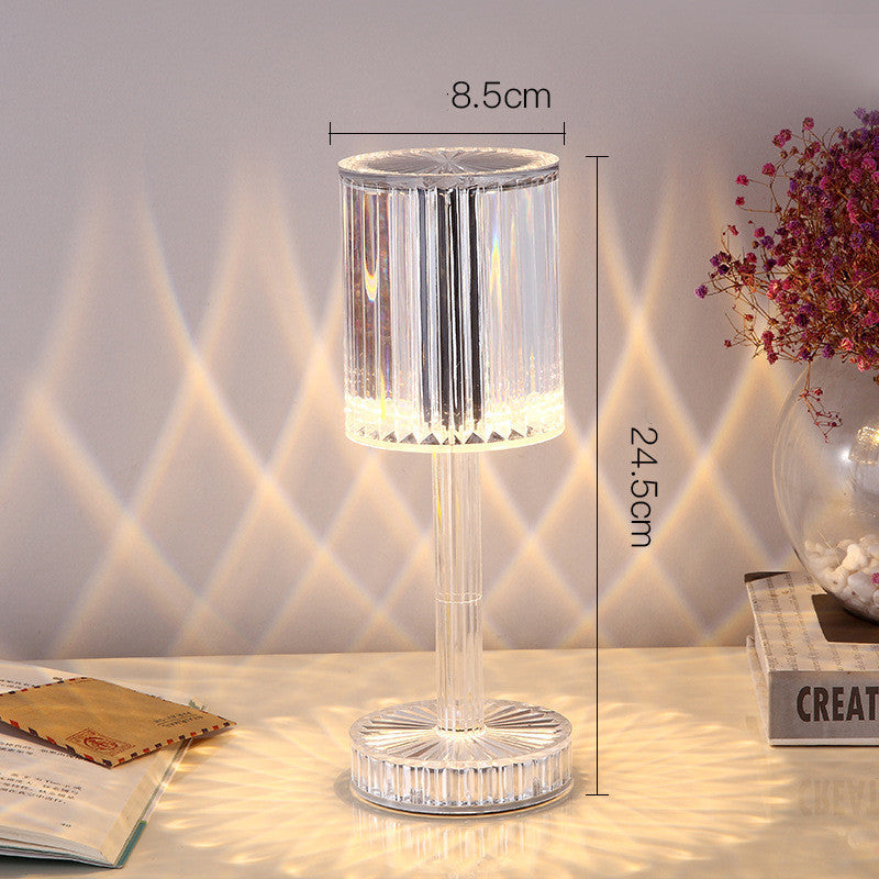 New Crystal Table Lamp - Romantic LED Night Light for Elegant Home Decor - ❤️Princess Store❤️